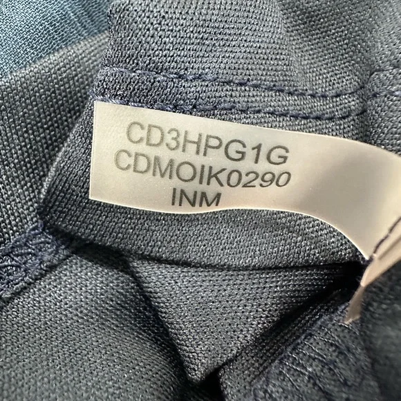 Calvin Klein Floral Sleeveless Chiffon High-Low Dress Navy Pink Red Elegant 12 - Picture 12 of 12